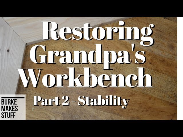 Unbelievable Restoration Transformation: See What THIS Old Workbench Becomes! Part 2