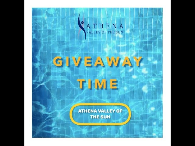 Giveaway from ATHENA Valley of the Sun