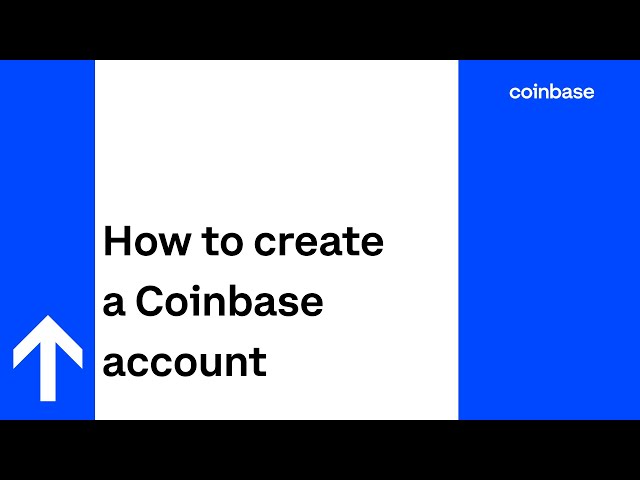How to create a Coinbase account