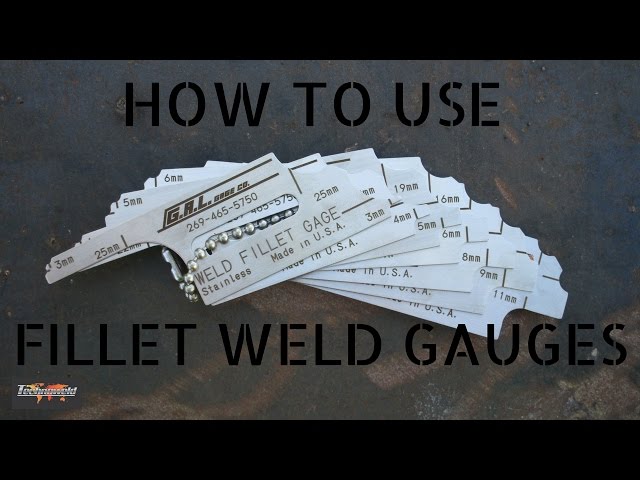 Welding inspection aid - How to use a Fillet Weld Gauge