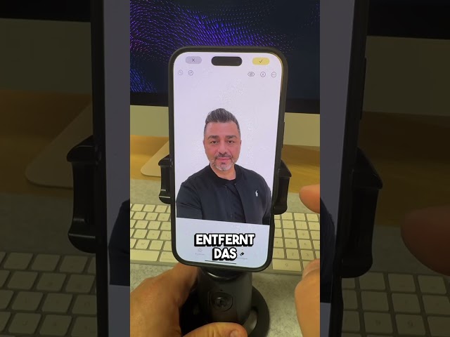 🪄 iPhone-Trick: Magischer Radierer entfernt alles Störende! #iPhoneTips #Bildbearbeitung