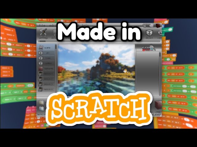 This 3D Game Engine was made in Scratch...