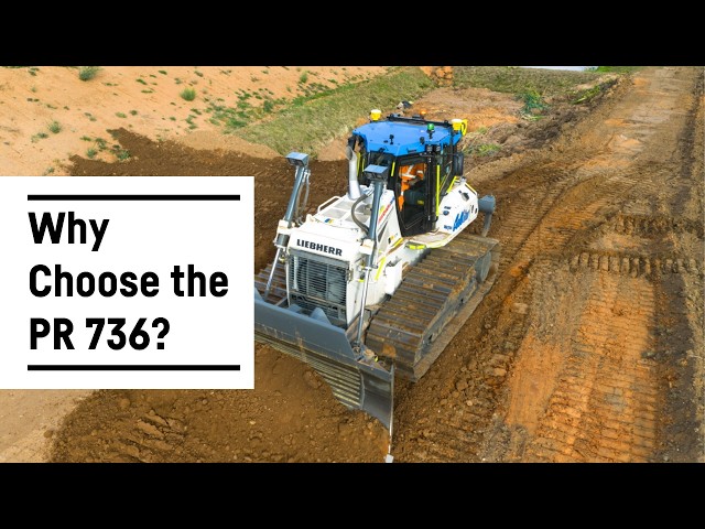 Collins Earthworks relies on the Liebherr PR 736 G8 | Liebherr