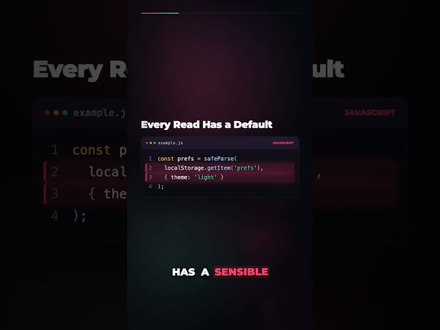 One Bad JSON.parse Crashes Your Whole App | JavaScript