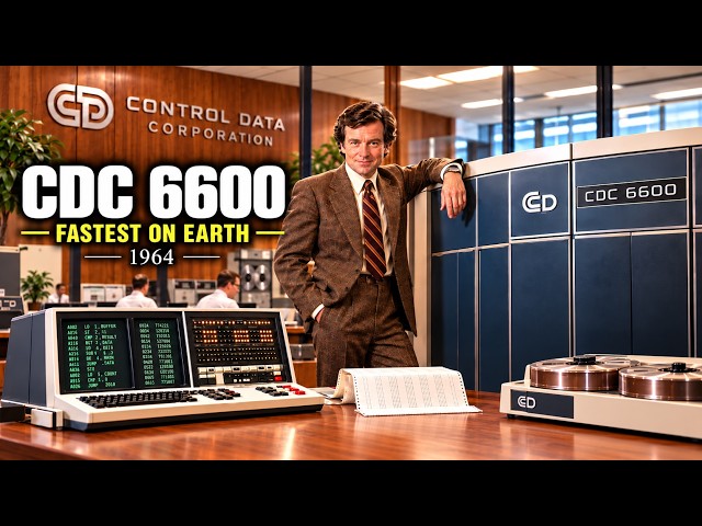 The Computer That Became the Fastest Machine on Earth — CDC 6600