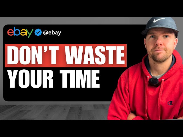 It took me 5 years on eBay to realise what I'll tell you in 20 minutes