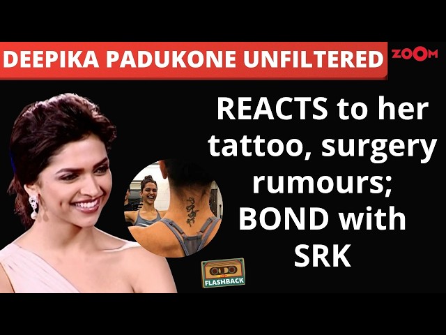 Deepika Padukone's RARE interview: Talks about her tattoo, surgery rumours, bond with SRK, Akshay