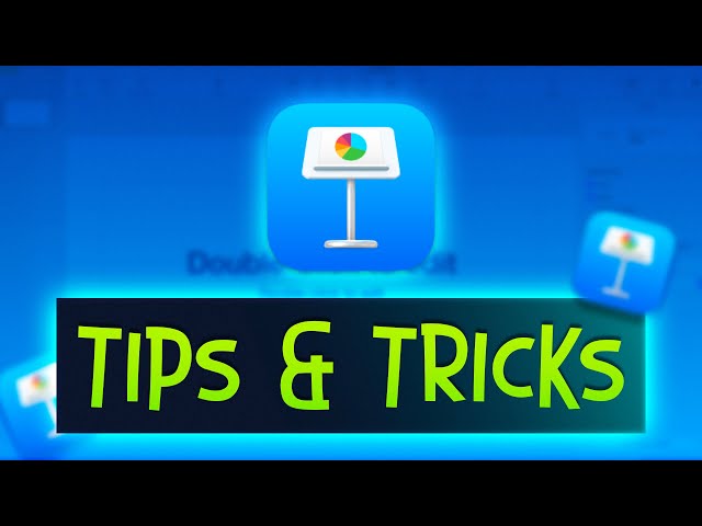 10 Tips and Tricks for Apple Keynote Compilation 2024