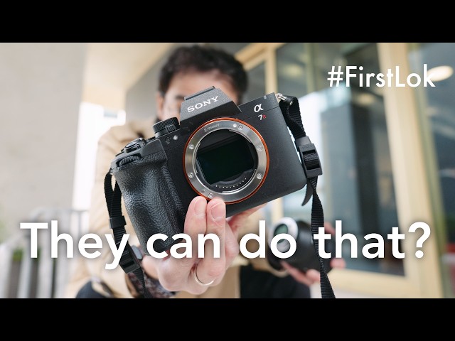 How did they do that? Sony a7R VI Hands-on First Lok