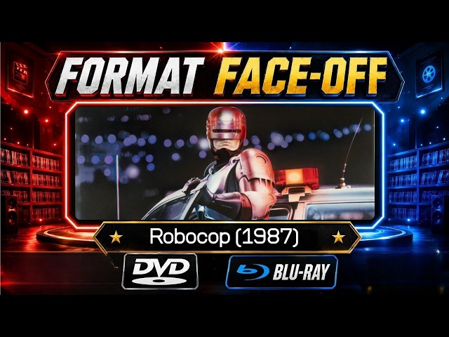 Format Face-Off | Robocop (1987) | DVD vs Blu-Ray
