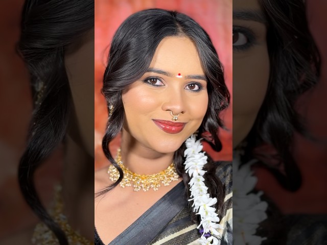 South India makeup tutorial 🌸❣️|| Makeup by Manisha || #makeup #makeuptutorial #southindian #shorts