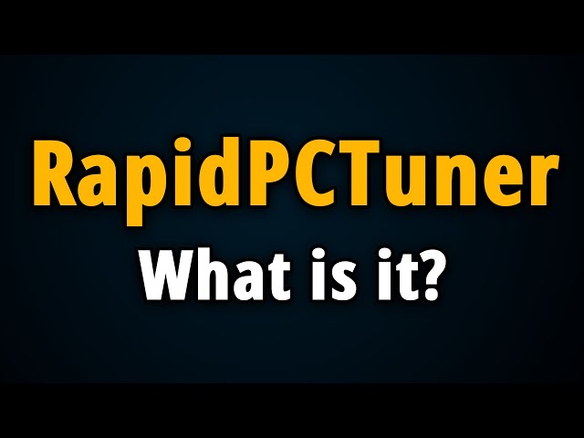 RapidPCTuner : What is it & How to Uninstall RapidPCTuner?