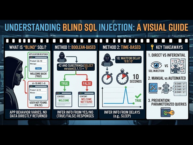 Understanding Blind SQL Injection Concepts & Lab Demonstration