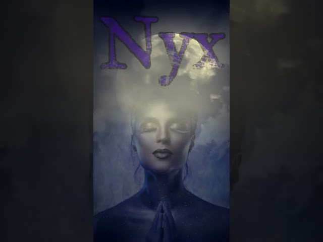 NYX GREEK PRIMORDIAL GODDESS OF NIGHT #shorts