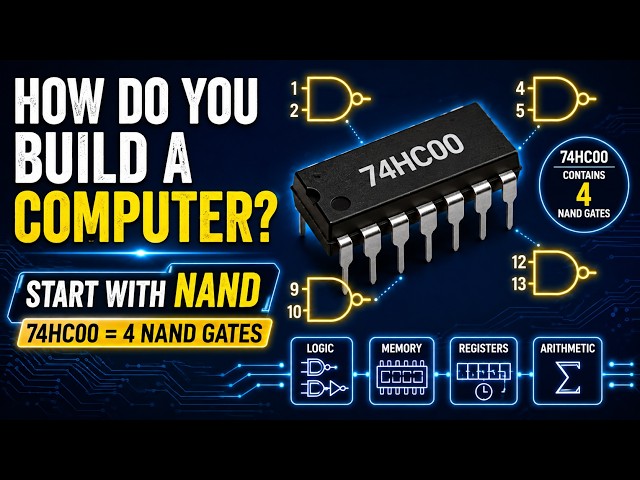How a 74HC00 NAND Gate Helps Build a Computer