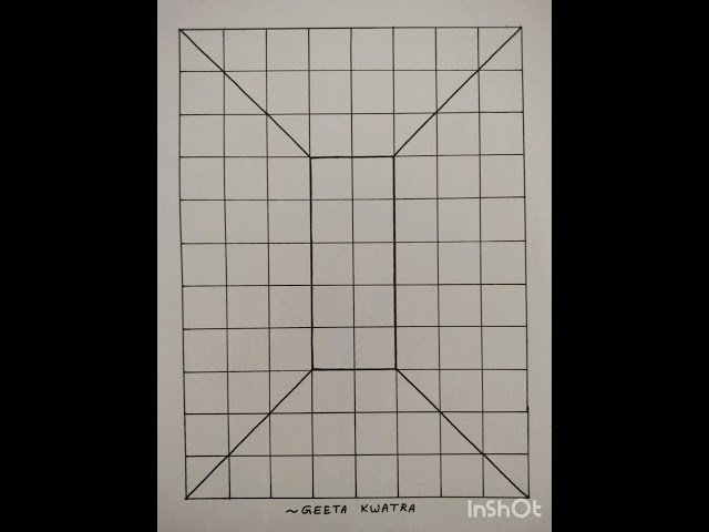 Drawing of Rectangular Grid(Step by Step)#rectangular#grid#mandala#indian#art@geetakwatra699