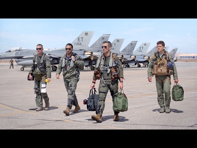A Day in the Life of the US Air Force’s Most Feared Fighter Pilots