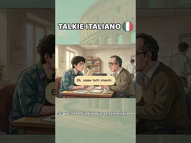 How to Talk to Your Boss in Italy | Learn Italian