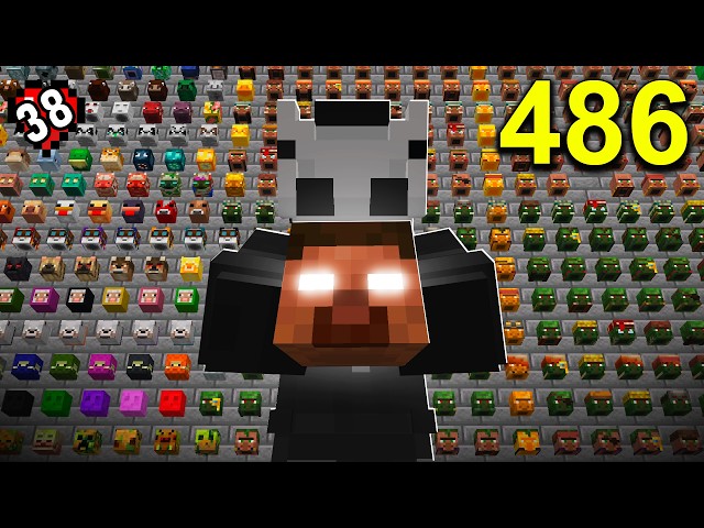 Coleccioné TODAS las Cabezas de MOBS de Minecraft (hasta la que no conoces)