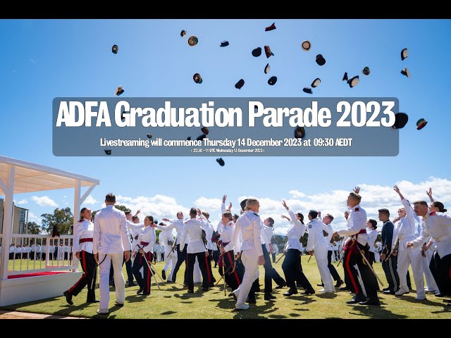 ADFA Graduation Parade 2023