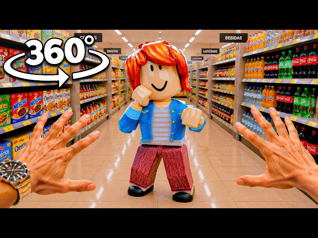 360° Roblox appear in the Supermarket!