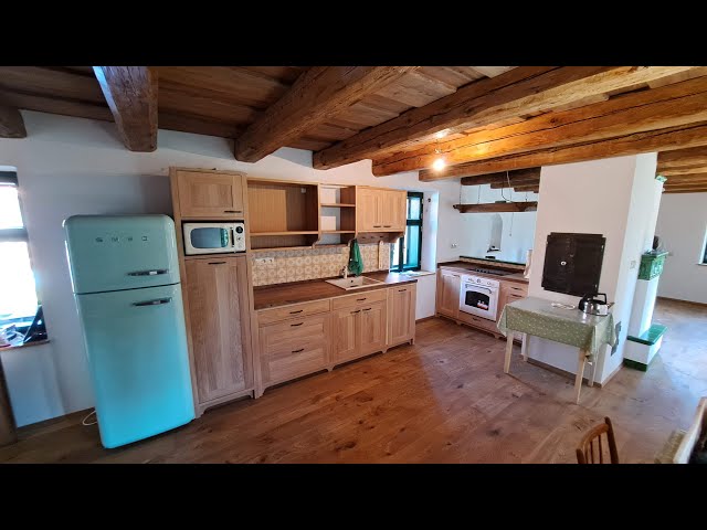 How to Build Wooden Kitchen using (Batten board Oak)
