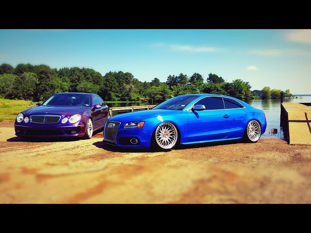 DJI Phantom 4 + 2004 Mercedes E55 AMG + DipTexCustoms =A  4K German Love Story
