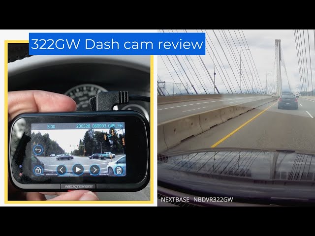 Nextbase 322GW Dash Cam Blogger Review