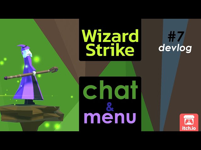 Chat and Menu - Multiplayer Unity Game Devlog #7