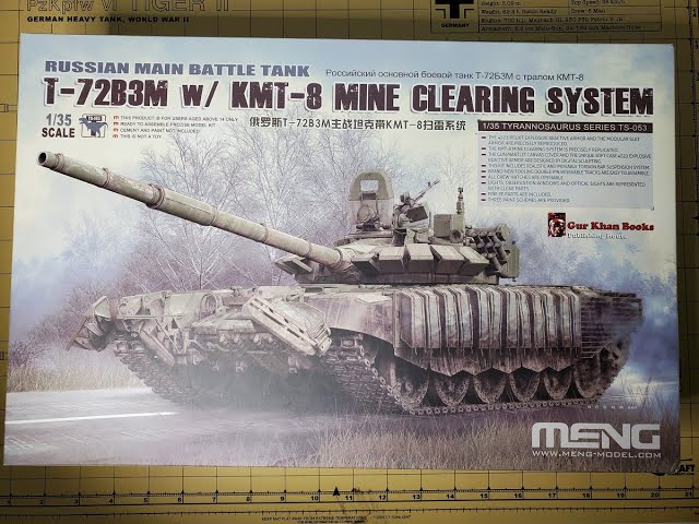 Meng 1/35 T-72B3M Complete Build Part 1: Construction
