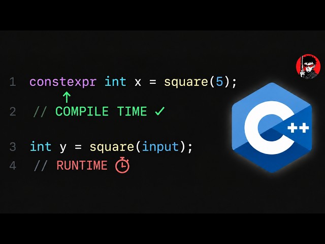 C++ constexpr Explained: consteval, Hashing & Compile-Time Parsing