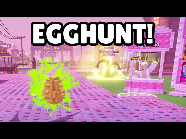 🔴LIVE EASTER EGG HUNT In Garden Tower Defense