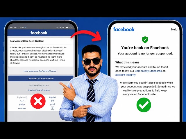 How To Recover Facebook Account Suspended 180 Days (Step By Step) 2028