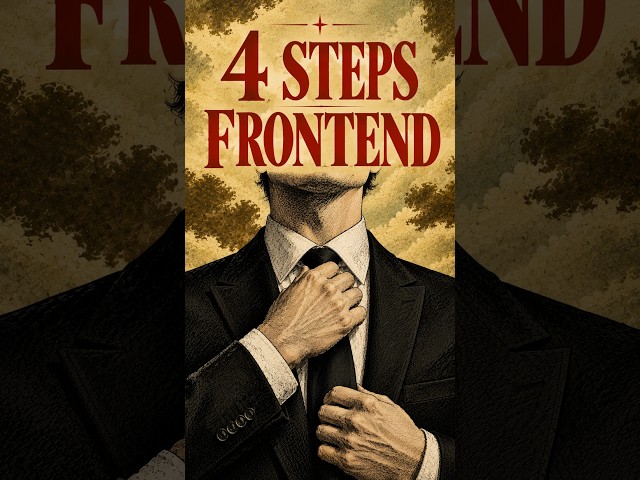 Is building frontend this easy !? YEP !!!