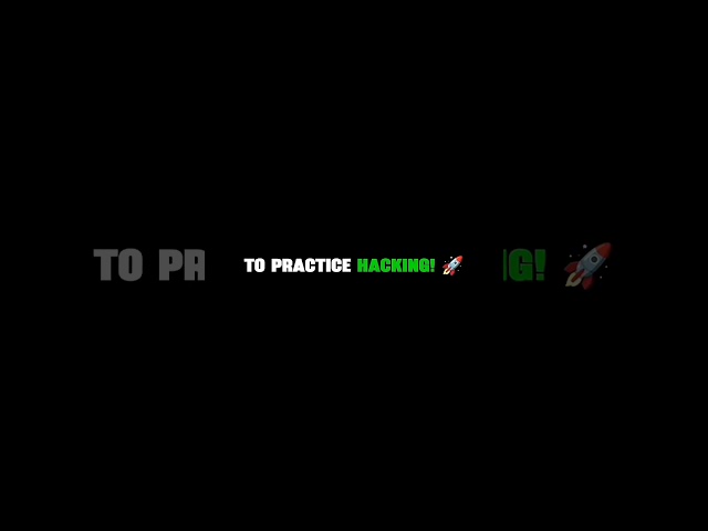 Top Secret Places to Practice Ethical Hacking (Hidden & Legal Spots Revealed) #prohacker #learnhack