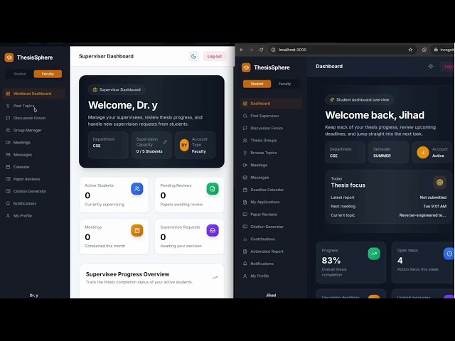 ThesisSphere: a Secure Academic Collaboration Platform