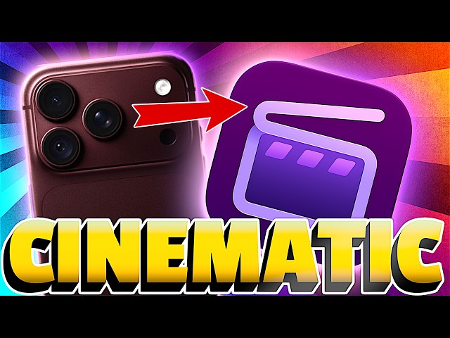 I LOVE Final Cut Pro's Cinematic Mode