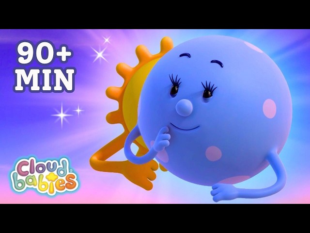 Where Did Sun Go? ☀️🌙 | Cloudbabies Bedtime Stories For Toddlers | 90+ MINS