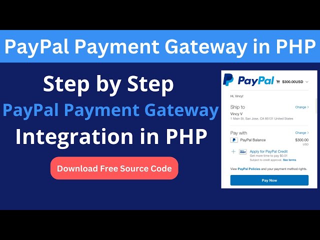 PayPal Payment Gateway Integration in PHP with Source Code | PayPal Payment Gateway Tutorial Hindi