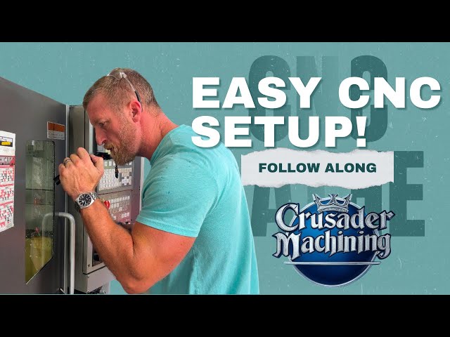 How to setup a CNC lathe in a 7 minute video!