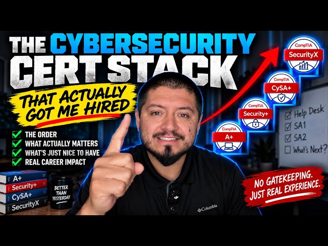 CompTIA Cybersecurity Stack That Actually Got Me Hired