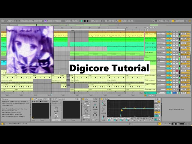 Digicore Ableton Tutorial (FULL ARRANGEMENT) 2025