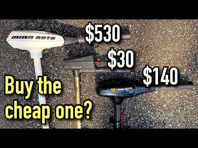 12 volt trolling motors - Will any one of these work on a small boat?
