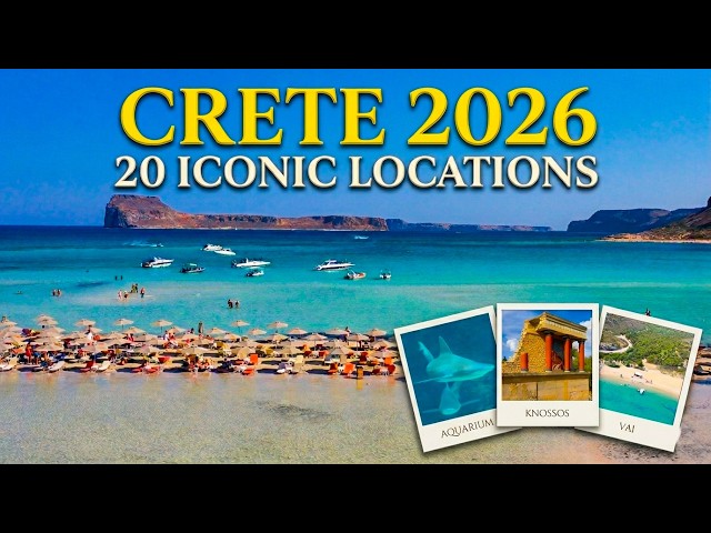 Crete: The Visual Guide | 20 Iconic Locations 4Κ