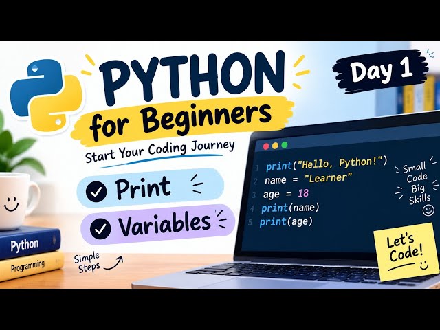 Python Basics for Beginners | Easy Examples Explained @kidloria 