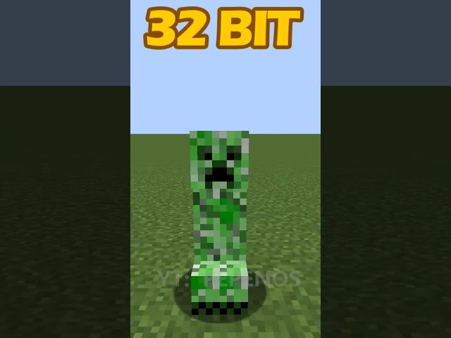 creeper 1 bit 2 bit 4 bit 8 bit 16 bit 32 bit 64 bit 128 bits 256 bit 512 bit