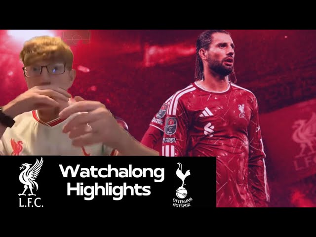 Liverpool vs Spurs Watchalong Highlights. Szoboszlai Screamer!