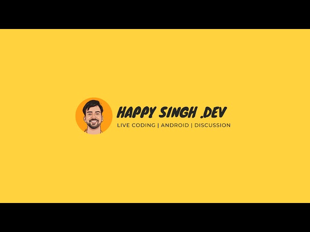 Mr. Happy Dev Live Stream