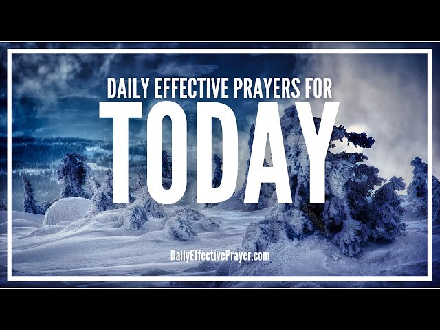 Powerful Prayers With Blizzard Winter Storm Ambience | SNOW FALLING | Wind Sounds For Sleep, Relax