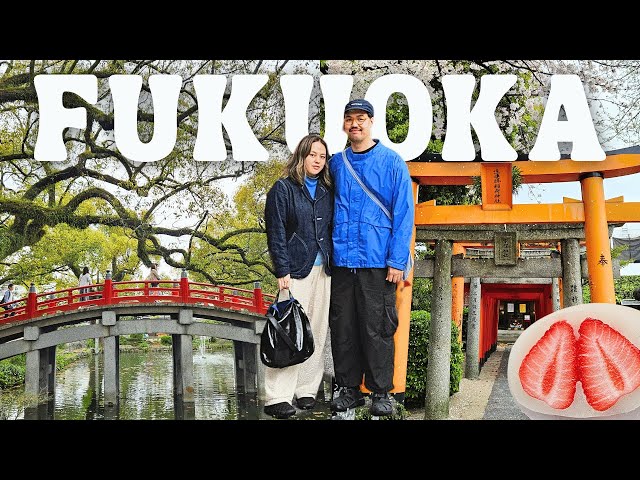Fukuoka Travel Vlog 2024 🇯🇵 Fukuoka Food Tour, Dazaifu Shrine, Best Cafes, Fukuoka Travel Itinerary